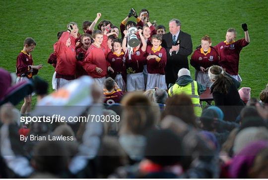 Allianz Cumann na mBunscol Finals - Tuesday 27th November 2012