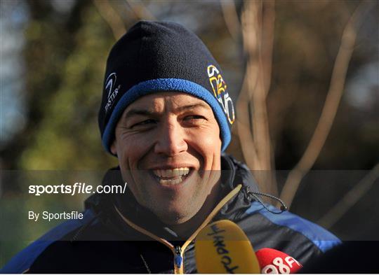 Leinster Rugby Squad Training and Press Briefing - Monday 3rd December