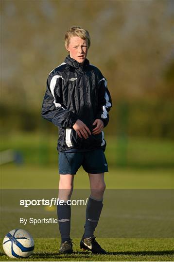 Republic Of Ireland U15 Squad Training Saturday 15th December 12 Sportsfile