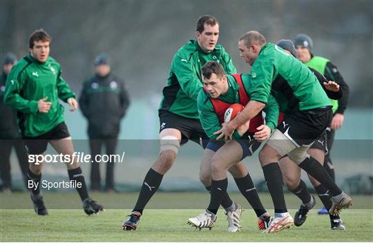 Ireland Rugby Squad Training - Tuesday 22nd January