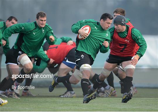 Ireland Rugby Squad Training - Tuesday 22nd January