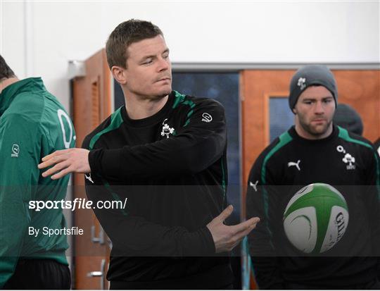 Ireland Rugby Squad Training - Monday 28th January