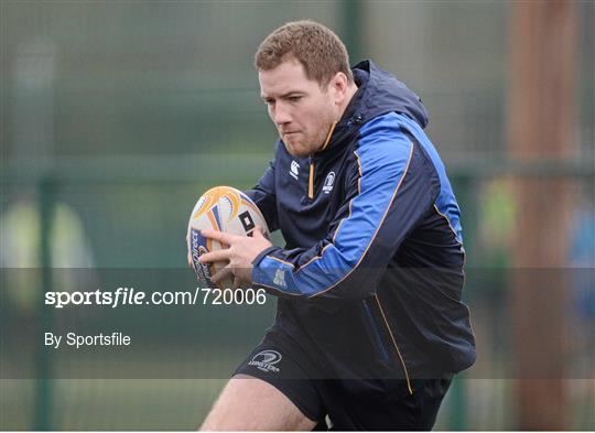 Leinster Rugby Squad Training and Media Briefing - Monday 11th February