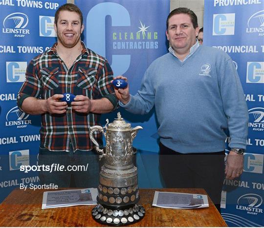 Provincial Towns Cup Quarter-Final Draw sponsored by Cleaning Contractors