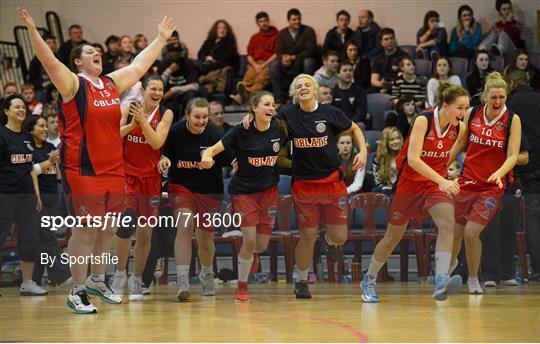 Tralee Imperials, Kerry v Oblate Dynamos, Dublin - Basketball Ireland Senior Women's National Cup Final