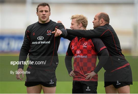 Ulster Rugby Squad Training - Wednesday 8th May