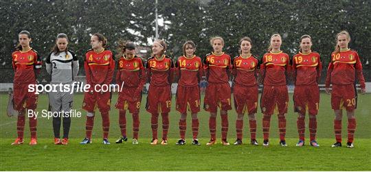 Republic of Ireland v Belgium - Women's U16 Development Tournament